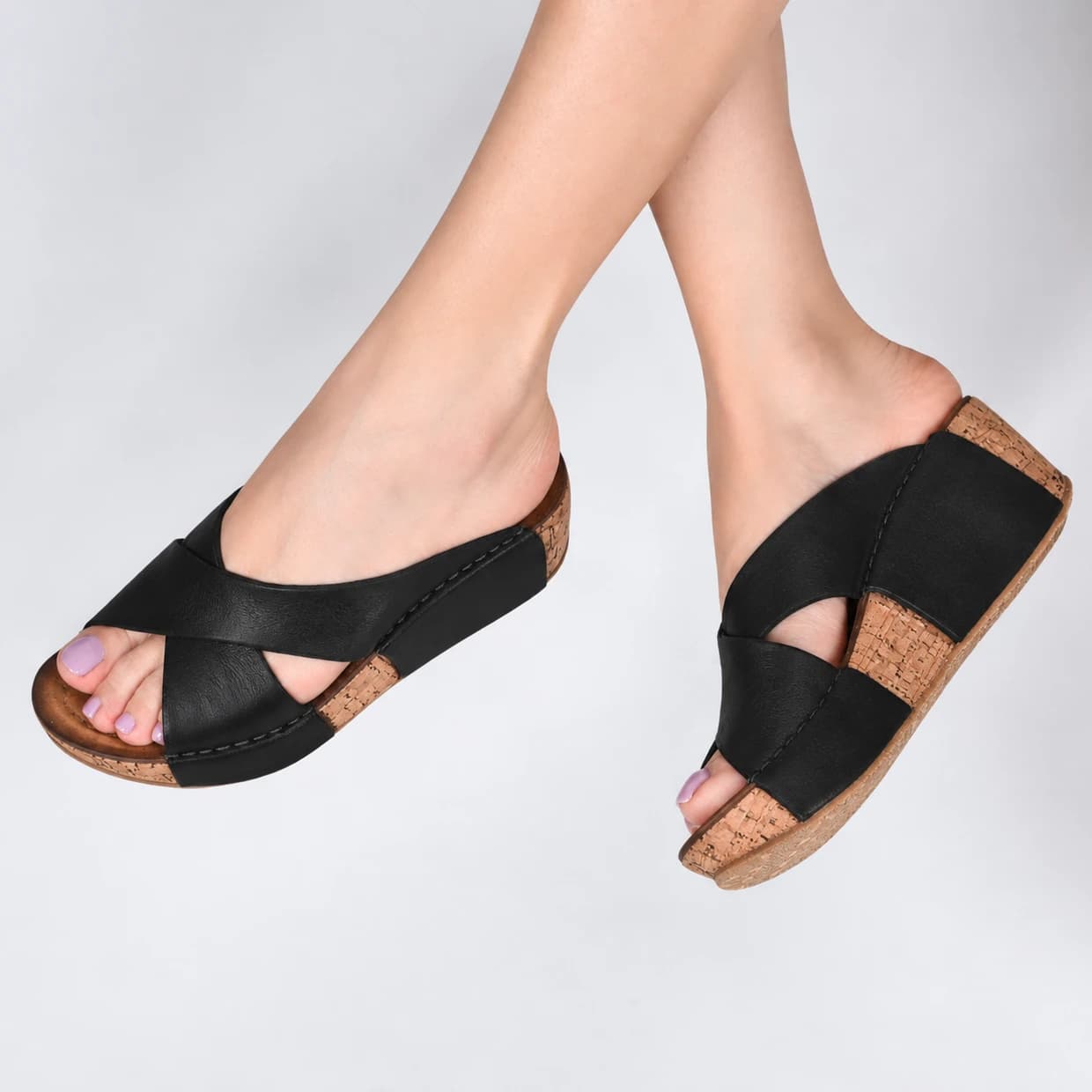 Sabot en Cuir – S26 — Noir