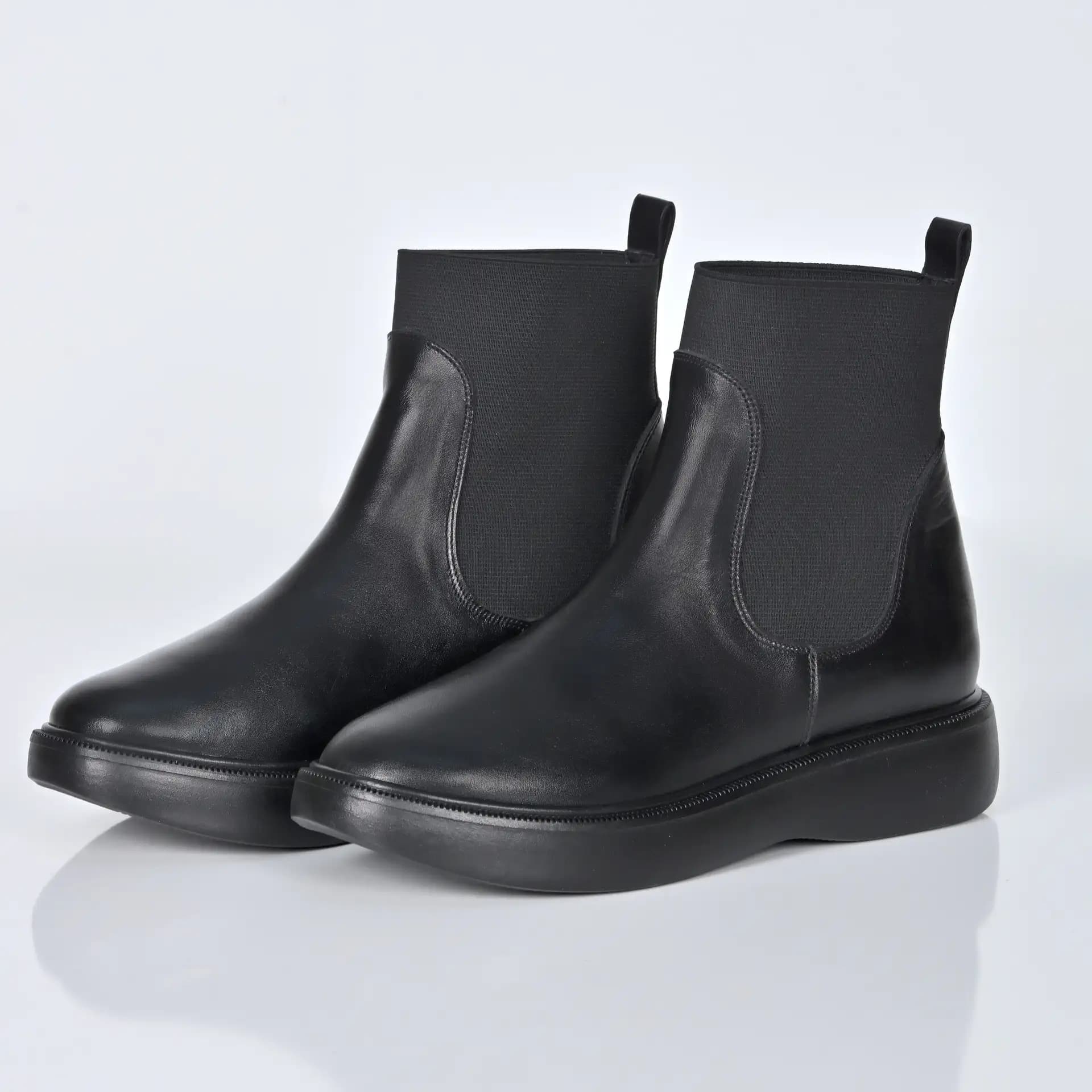 Bottes CRB Cuir Femme – B69 — Noir